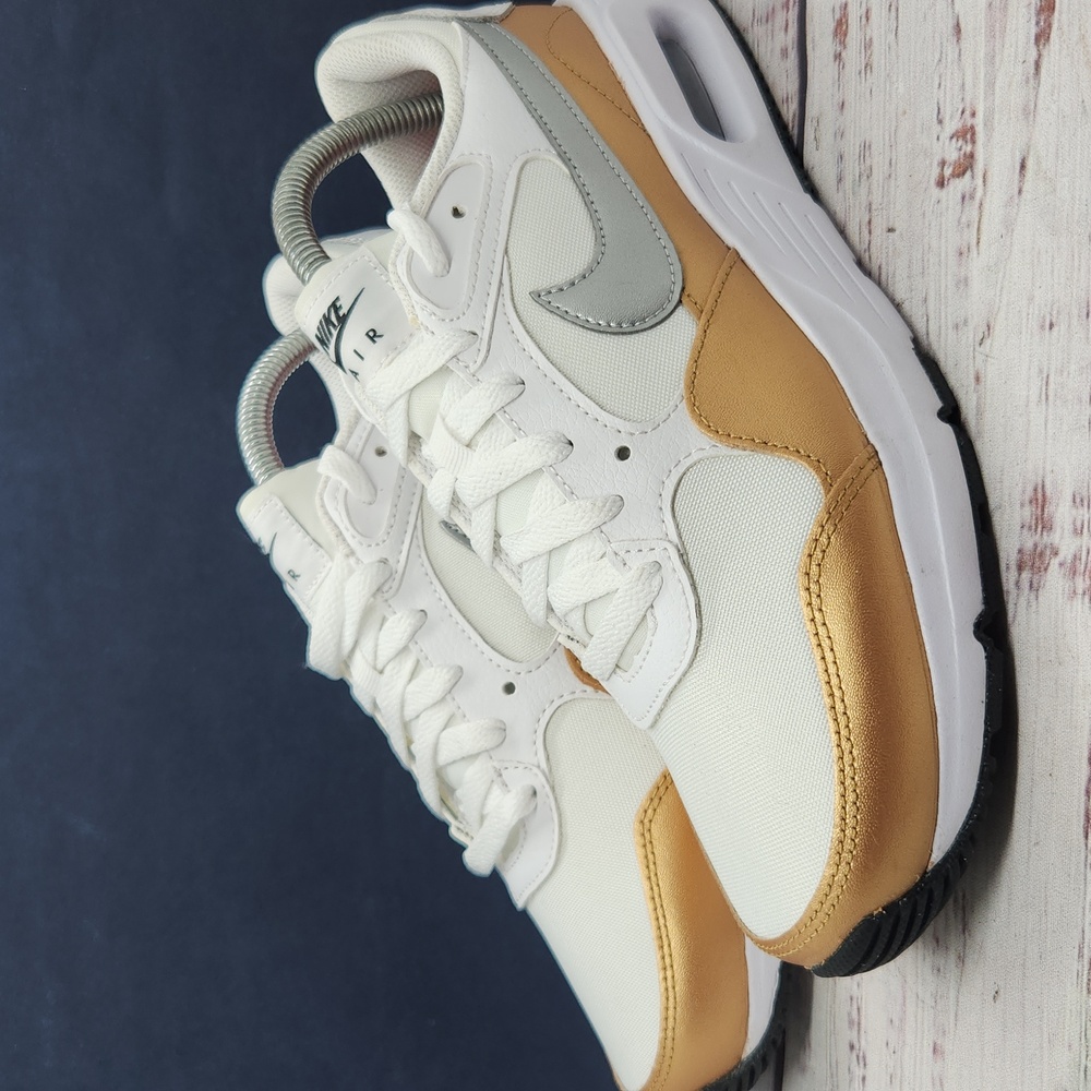 Nike | NEW Air Max SC White‎ Metallic Sneakers CW4554-107 Women's 9 - Picture 4 of 11